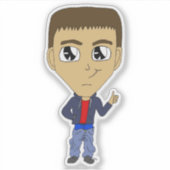 Chibi Aufkleber (Vorderseite)