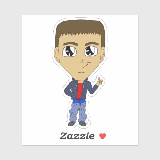 Chibi Aufkleber (Blatt)