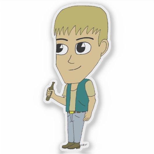 Chibi Aufkleber (Vorderseite)