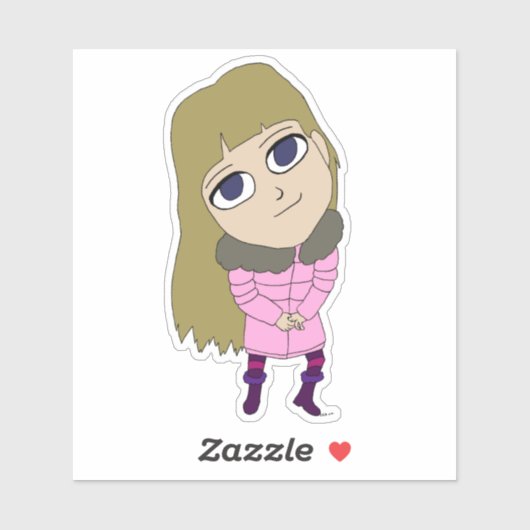 Chibi Aufkleber (Blatt)