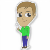 Chibi Aufkleber (Vorderseite)