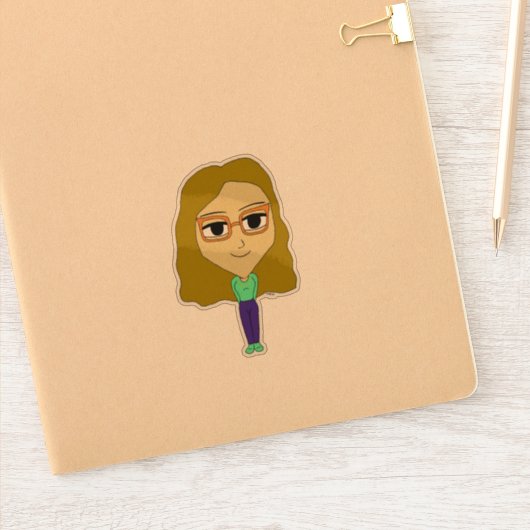 Chibi Aufkleber (Notizbuch)