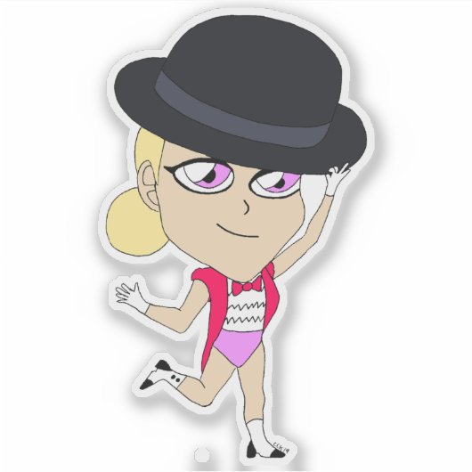 Chibi Aufkleber (Vorderseite)