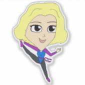 Chibi Aufkleber (Vorderseite)