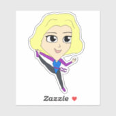 Chibi Aufkleber (Blatt)