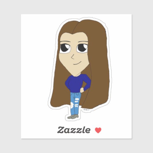 Chibi Aufkleber (Blatt)