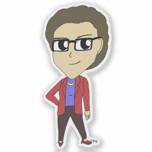 Chibi Aufkleber (Vorderseite)