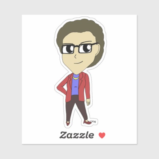 Chibi Aufkleber (Blatt)