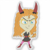 Chibi Aufkleber (Vorderseite)