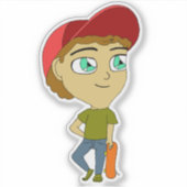 Chibi Aufkleber (Vorderseite)