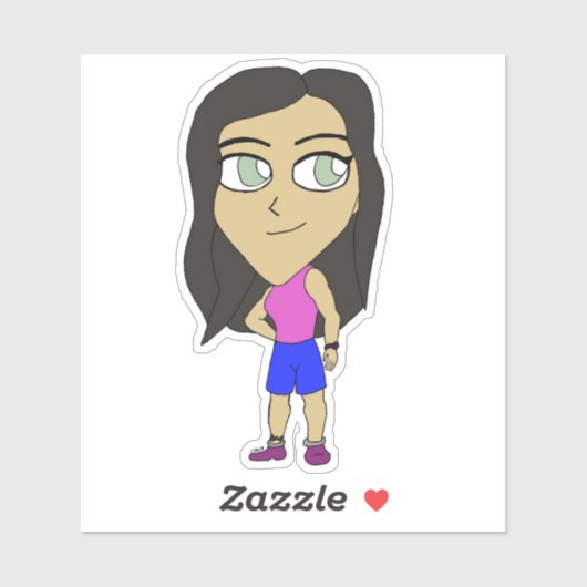 Chibi Aufkleber (Blatt)