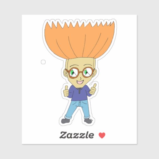 Chibi Aufkleber (Blatt)