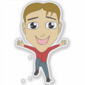 Chibi Aufkleber (Vorderseite)