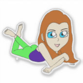 Chibi Aufkleber (Vorderseite)