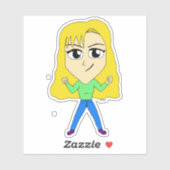 Chibi Aufkleber (Blatt)