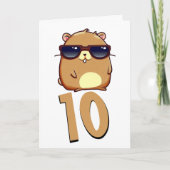 Chibi Baby-Dragon Karte (Vorderseite)