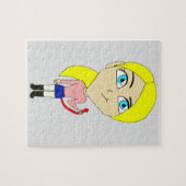 chibi "bad" girl puzzle (Horizontal)