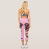 CHIBI Baddie Doll Capri Leggings (Rückseite)