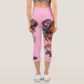 CHIBI Baddie Puppe Capri Leggings (Rückseite)