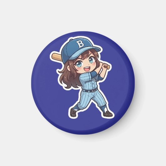 Chibi Baseball Edition - Power Swing Magnet (Vorne)