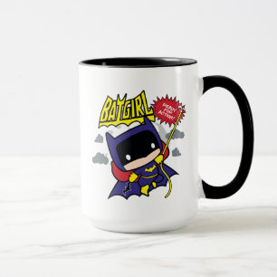 Chibi Batgirl Bereit Für Den Einsatz Tasse