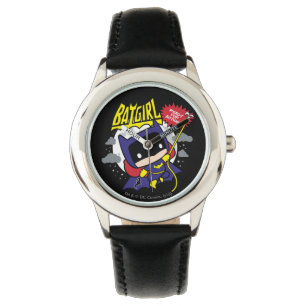 Chibi Batgirl bereit zum Handeln Armbanduhr