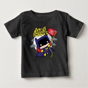 Chibi Batgirl bereit zum Handeln Baby T-shirt
