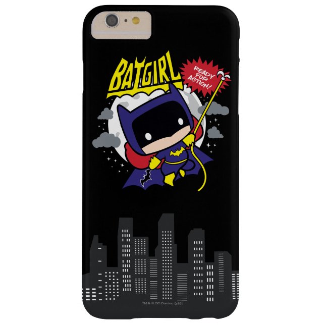 Chibi Batgirl bereit zum Handeln Case-Mate iPhone Hülle (Rückseite)