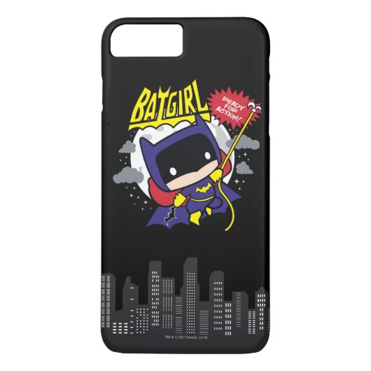 Chibi Batgirl bereit zum Handeln Case-Mate iPhone Hülle (Rückseite)