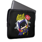 Chibi Batgirl bereit zum Handeln Laptopschutzhülle (Vorne Rechts)