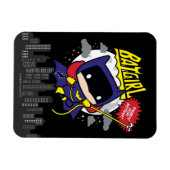 Chibi Batgirl bereit zum Handeln Magnet (Horizontal)