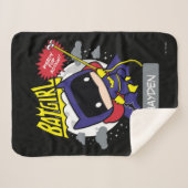 Chibi Batgirl bereit zum Handeln Sherpadecke (Vorderseite (Horizontal))