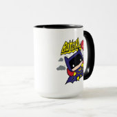 Chibi Batgirl bereit zum Handeln Tasse (VorderseiteRechts)