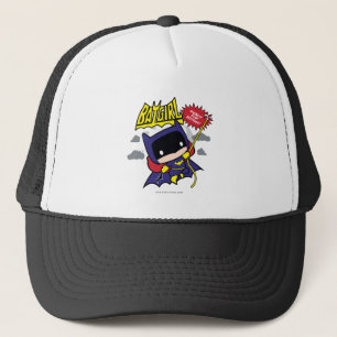 Chibi Batgirl bereit zum Handeln Truckerkappe