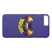 Chibi Batgirl mit Gotham Skyline & Logo Case-Mate iPhone Hülle (Rückseite (Horizontal))