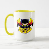 Chibi Batgirl mit Gotham Skyline & Logo Tasse (Links)