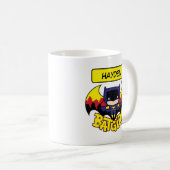 Chibi Batgirl With Gotham Skyline & Logo Kaffeetasse (VorderseiteRechts)