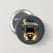 Chibi Batman Batcycle Button (Vorne & Hinten)