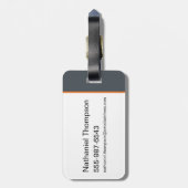 Chibi Batman Batcycle Gepäckanhänger (Rückseite vertikal)