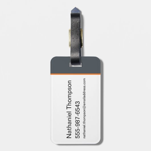 Chibi Batman Batcycle Gepäckanhänger (Rückseite vertikal)