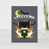 Chibi Batman Batcycle Karte (Vorderseite)