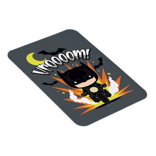 Chibi Batman Batcycle Magnet (Rechte Seite)