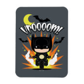 Chibi Batman Batcycle Magnet (Vertikal)