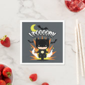 Chibi Batman Batcycle Serviette (Beispiel)