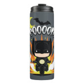 Chibi Batman Batcycle Thermosbecher (Vorderseite)