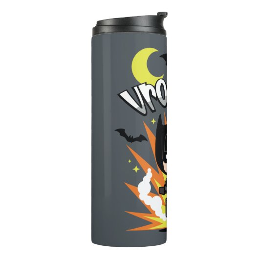 Chibi Batman Batcycle Thermosbecher (Nach links gedreht)