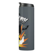 Chibi Batman Batcycle Thermosbecher (Nach rechts gedreht)