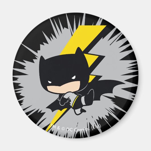 Chibi Batman Blitztritt Magnet (Vorne)