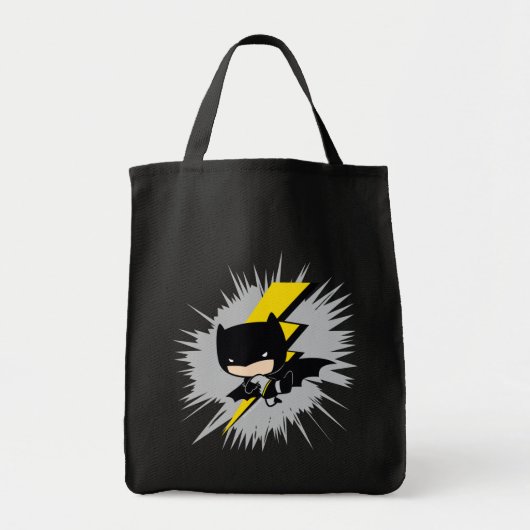 Chibi Batman Blitztritt Tragetasche (Vorne)