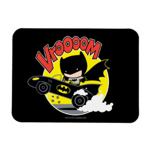 Chibi Batman im Batmobil Magnet